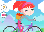 cycling girl
